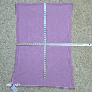 NWT Halogen Nordstrom Cashmere Scarf Lavender Purple Fair Trade